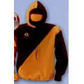 Premium Polar Fleece Colorblock Pullover with Hide-a-Way Mittens